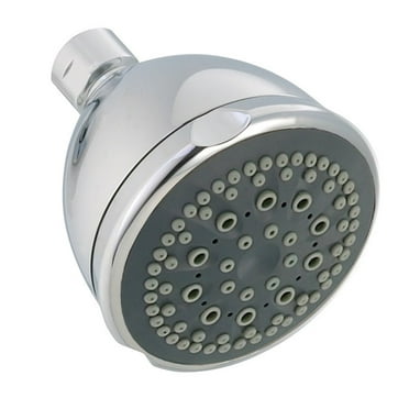 Conair Home 6-Setting Fixed-Mount Chrome Showerhead with Microban Protection PCWM6 Conair Home 6-Setting Fixed-Mount Chrome Showerhead with Microban Protection PCWM6